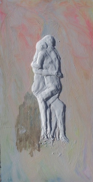 Relief painting by Marie Flatteau, Artlark student